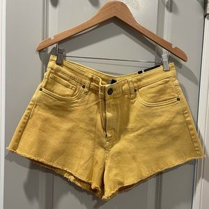 KUT from the Kloth Yellow Jane Shorts